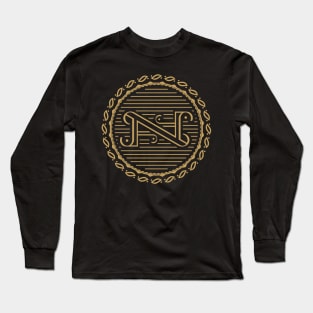 Mandala 2  Letter N A Long Sleeve T-Shirt